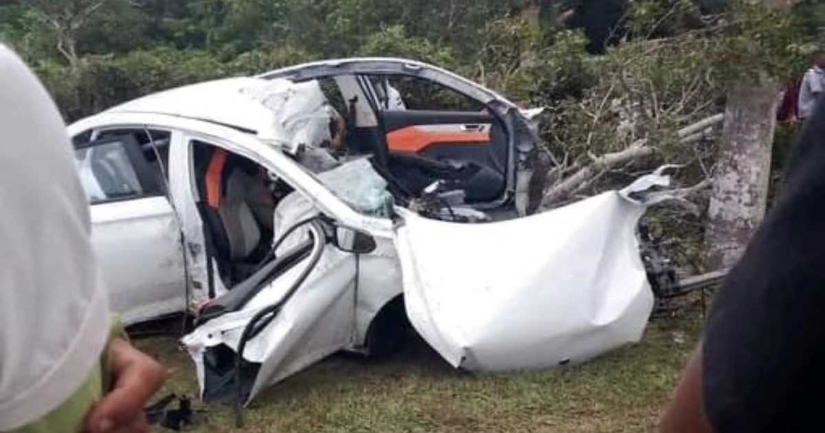 Accidente mortal en Ciénaga de Zapata deja tres fallecidos y dos